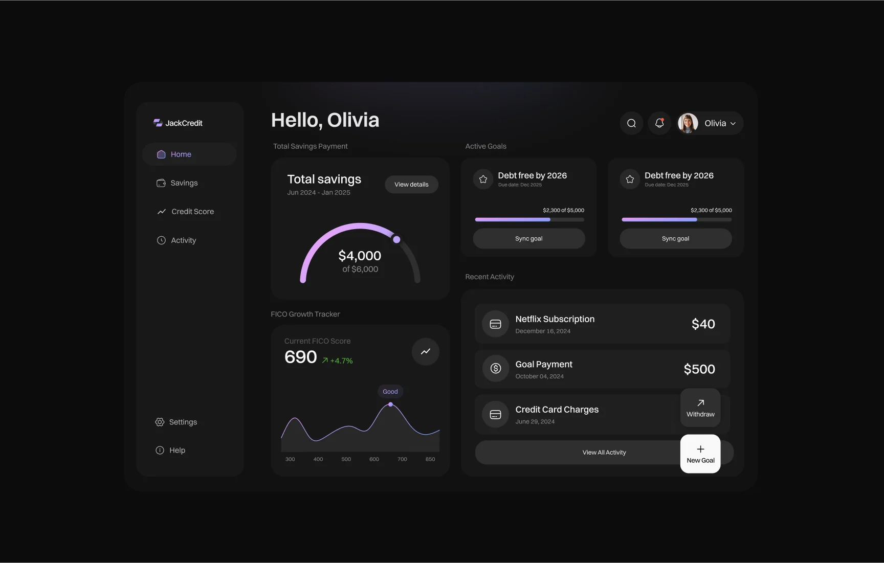 JackCredit design detail 1