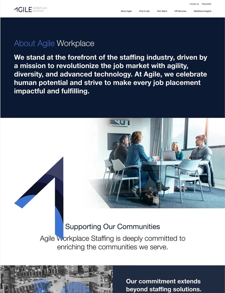 Agile Workplace Staffing screen 3
