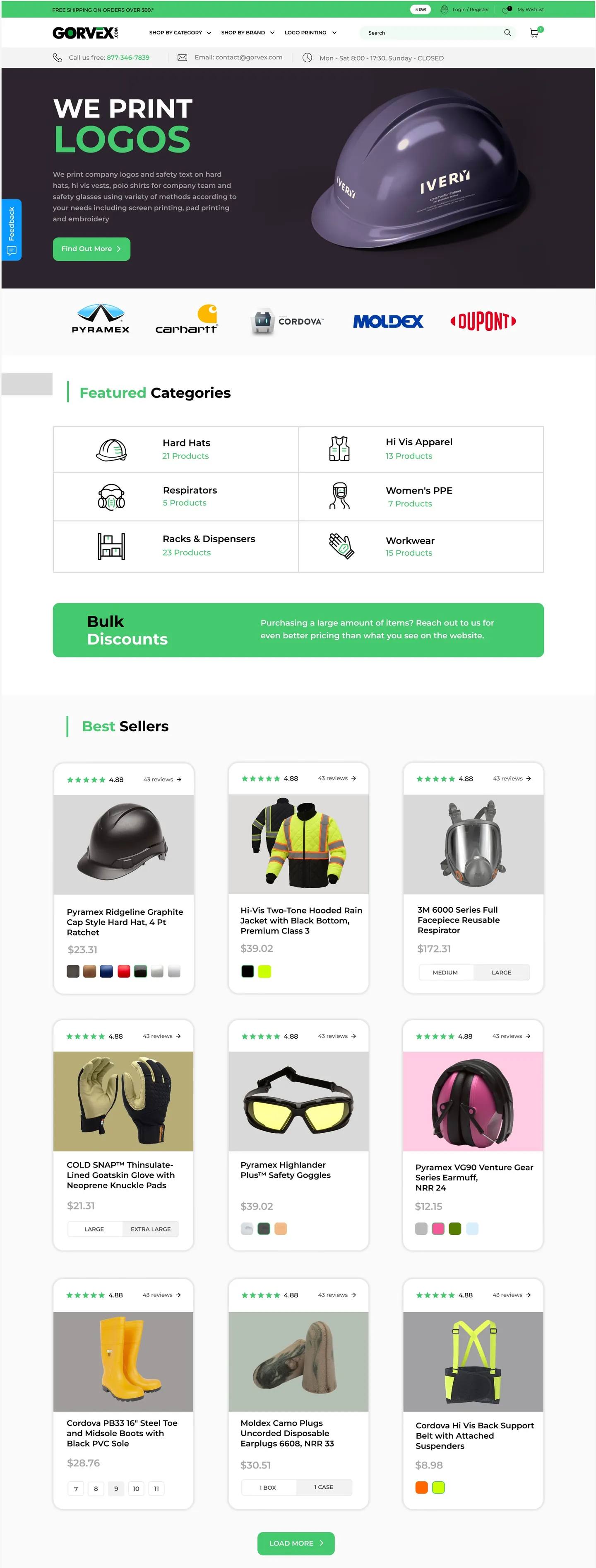 Gorvex page design 3