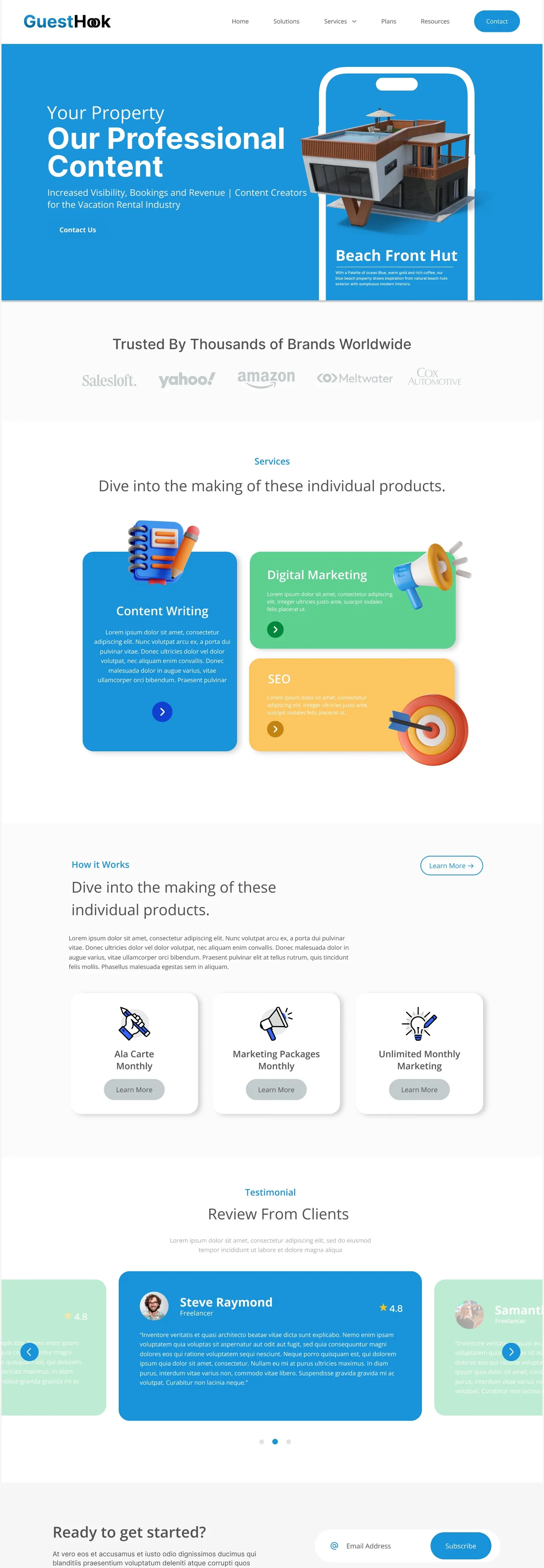 GuestHook page design 1