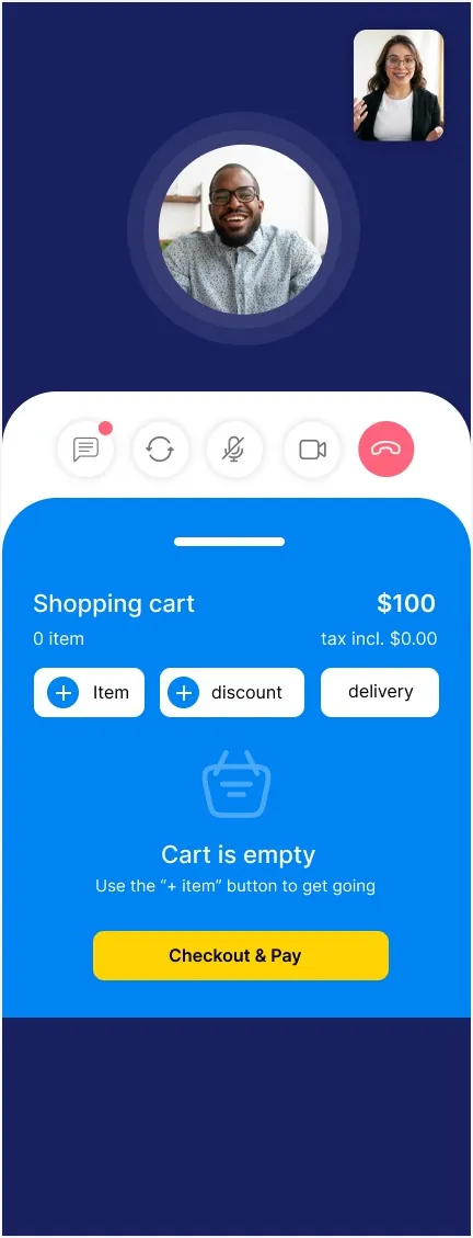 LivePurchase mobile screen 2