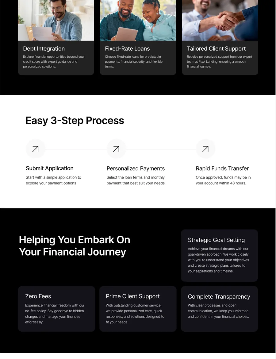 Pixel Lending screen 1